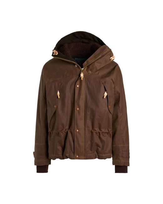 Manifattura Ceccarelli Brown Dark Mountain Jacket for men