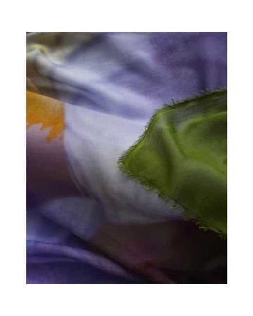 Faliero Sarti Purple Iris Schal