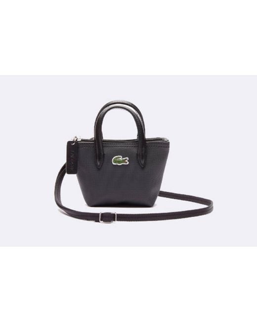 Lacoste Nano Bag Noir in Blue Lyst