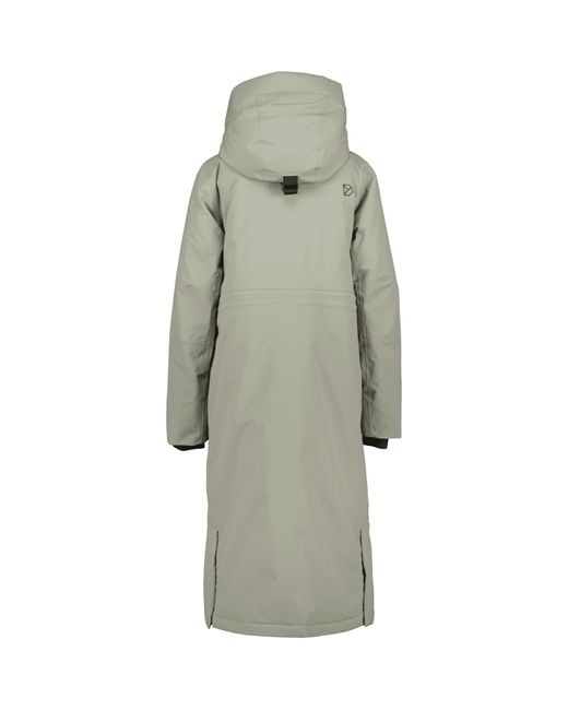 In Gray | Lyst Green Leya Wilted Long Parka Didriksons in