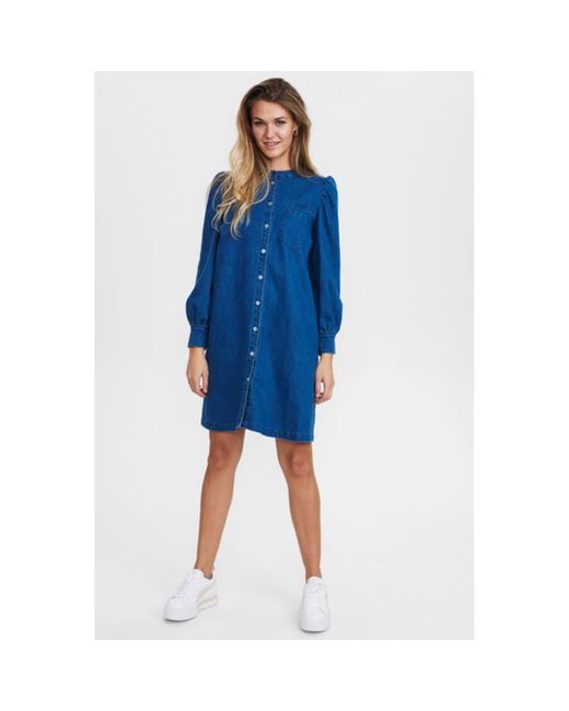 Numph Nucharley Dress in Blue | Lyst