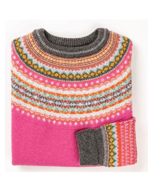 ERIBE Knitwear Pink Alpine Jumper Fiesta