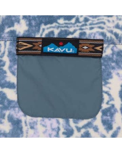 Kavu Blue S Kelowna Sweatshirt Fleece