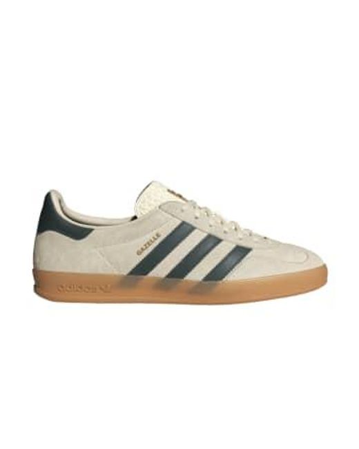 Adidas Scarpe gazelle innencreme weiß/collegiate green/gummi in Natural für Herren