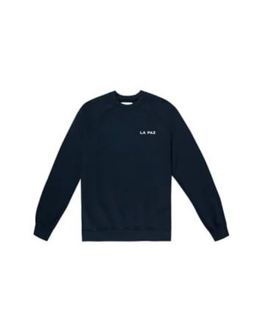 La Paz Blue Cunha Sweatshirt for men