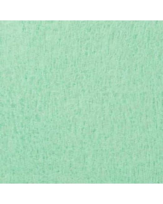 PUR SCHOEN Green Hand Felted Cashmere Soft Scarf Powder + Gift Wool