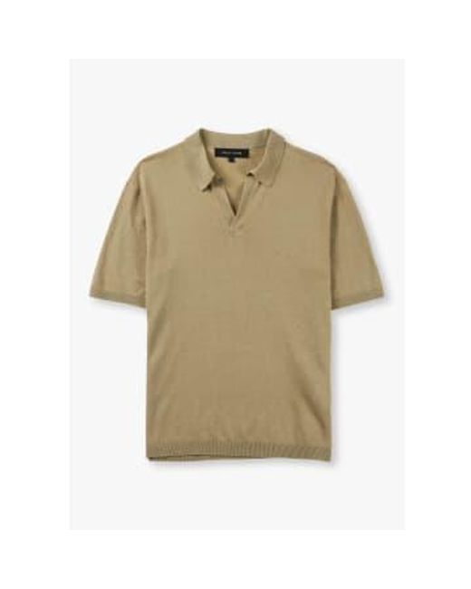 Replay Natural Knitted Polo Shirt for men