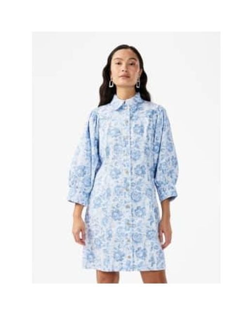 Y.A.S Blue | Lolena 3/4 Denim Shirt Dress Cashmere S