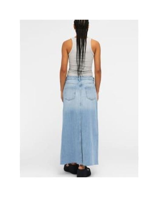 Object Blue Harlow Long Skirt