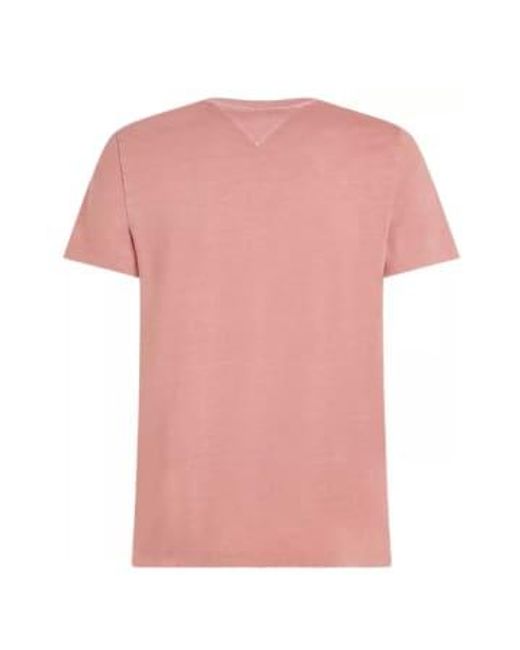 Tommy Hilfiger Pink T-shirt Mw0mw35186tj5 Teaberry Blossom S / Rosa for men