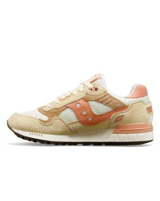 Saucony Natural Creme lachs 5000 mujer schattenschuhe