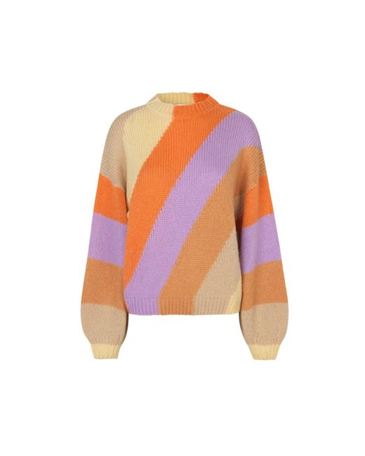Stine Goya Multicolor Multi Stripe Scharla Knit Sweater