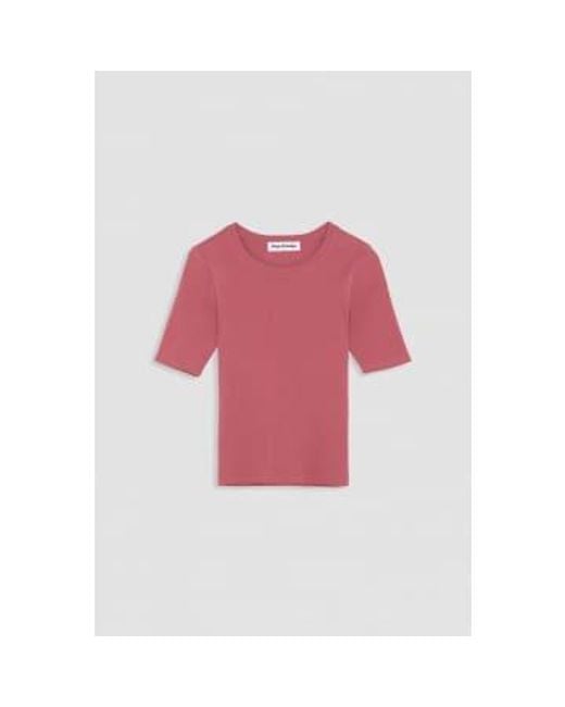 Kings Of Indigo Pink Slate Rose Rina T-shirt / S