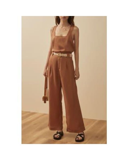Le pantalon Alys Sancia en coloris Brown