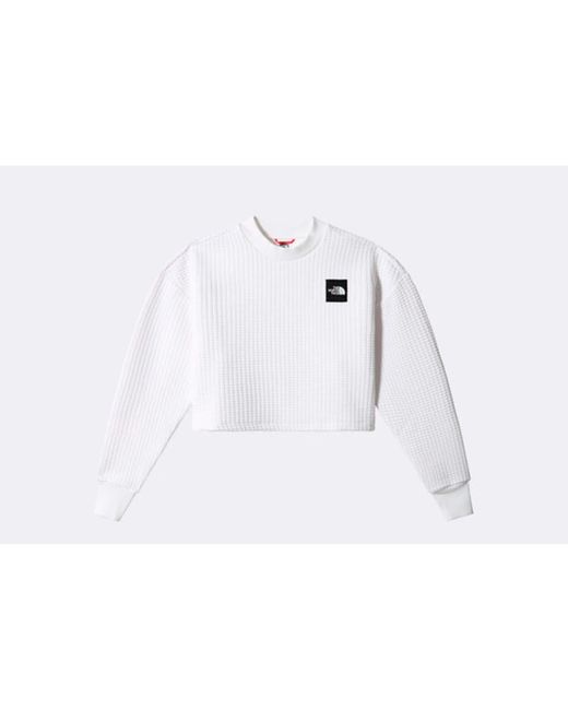 north face quilted sweatshirt