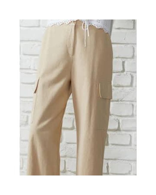 Great Plains Natural Utility Cotton Trousers--j4wae Uk 10