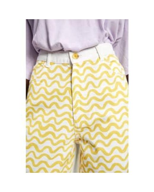 Rita Row Yellow Print Luce Balloon Leg Jeans Multi / 38