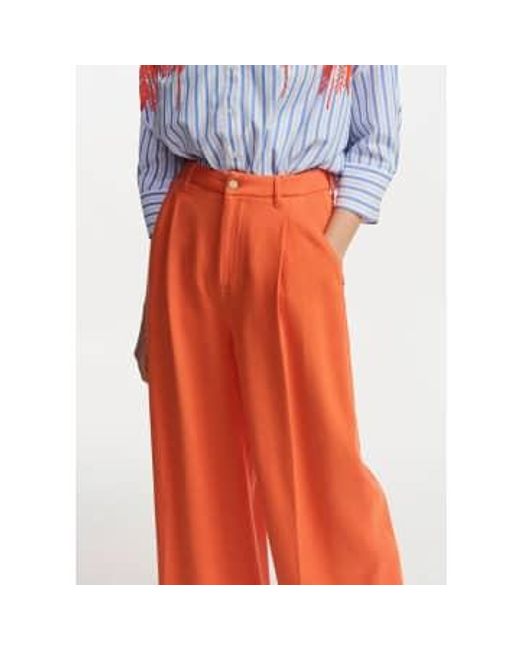 Jeans pierna ancha Faniel Essentiel Antwerp de color Orange