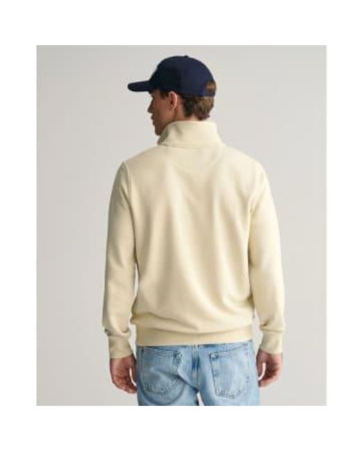 Gant Natural Shield Half-zip Sweatshirt for men