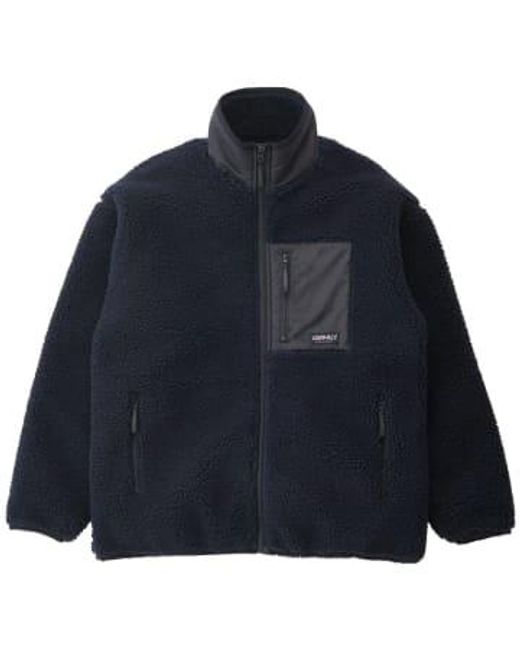 Gramicci Blue Sherpa Jacket for men