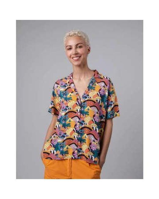 Camisa aloha yeye weller sol Brava Fabrics de color Multicolor