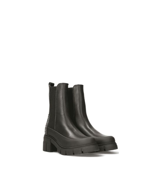 Maruti Black Alfa Leather Boots Lyst