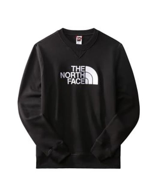The North Face Black Sweat Noir Brodé S for men