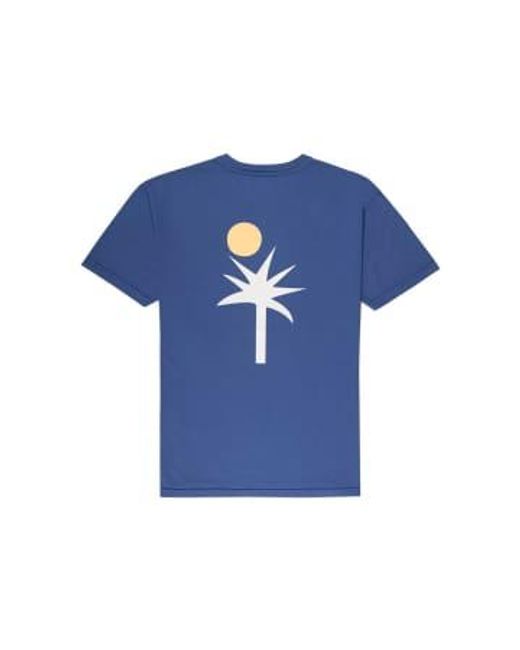 La Paz Blue Dantas Palm T -shirt M for men