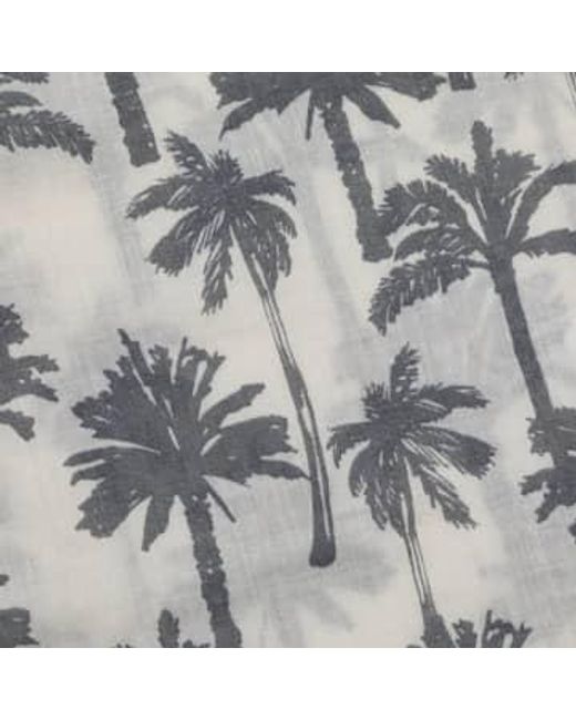 Only And Sons Only And Sons Palm Tree Shirt In di Only & Sons in Gray da Uomo