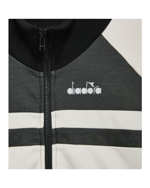 Diadora Black 80s Archive Track Jacket for men