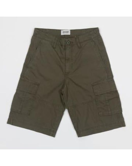 Jack & Jones Green Cole Cargo Shorts for men