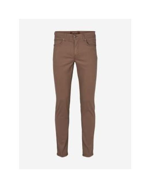 Sand Burton Suede Touch Trousers Size: 33/32, Col: 294 Brown 33/32 for men