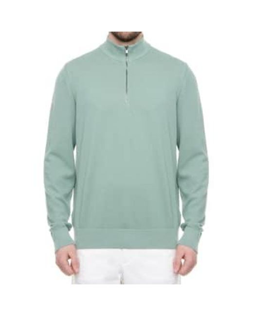 Boss Green Ebrando Light Zip Neck Sweater for men