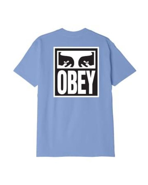 Obey Blue Eyes Icon 2 T-shirt Digital