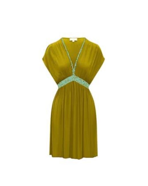 Nooki Design Green Layla Dress- / S 100% Cotton