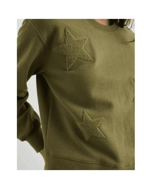 Rails Green Sonia Star Sweatshirt