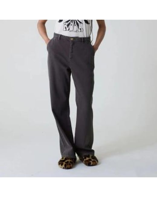Leon & Harper Blue Prodige Slate Trouser 38 for men