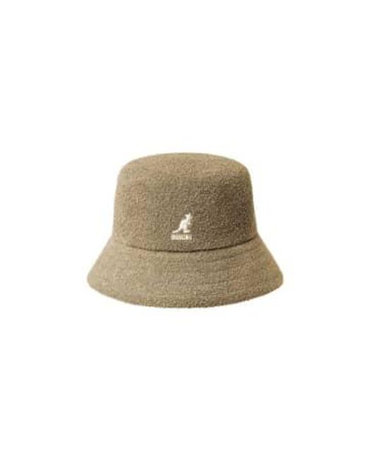 Kangol Natural Bermuda Bucket Hat Oat Large