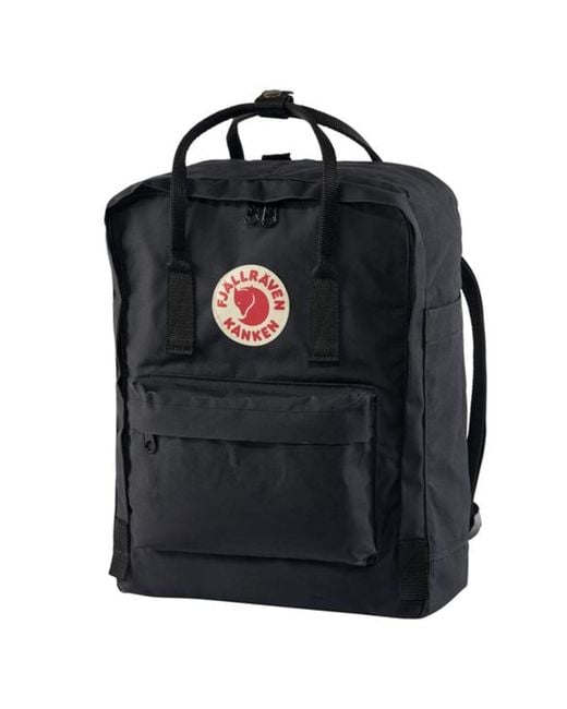 Fjallraven Kanken Backpack Black Lyst