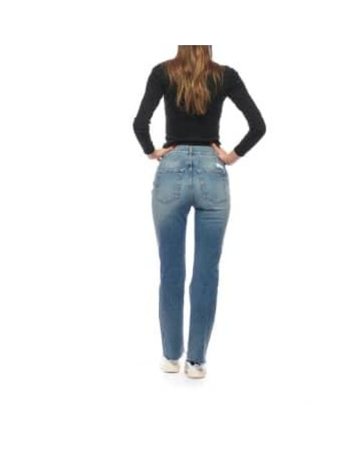 Nineinthemorning Jeans For Woman Pea Pea01 0056 di Nine:inthe:morning in Blue