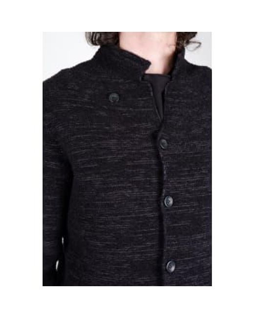 Hannes Roether Slim Fit Cardigan Black/livid Double Extra Large for men