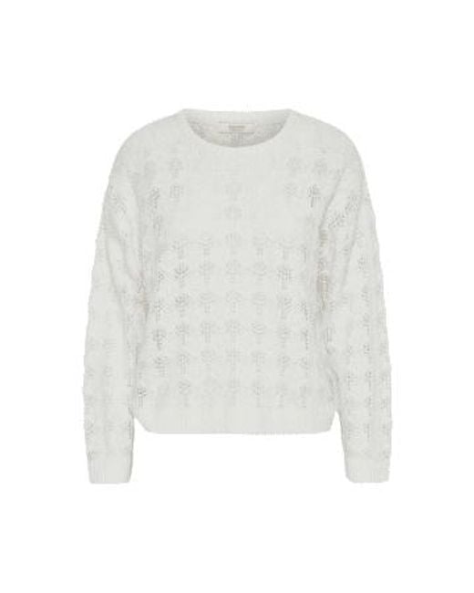 B.Young White Najo Jumper