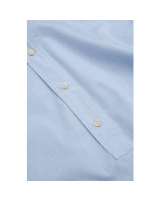 Document Blue 60 ́s Cotton Relaxed Button Down Shirt S for men