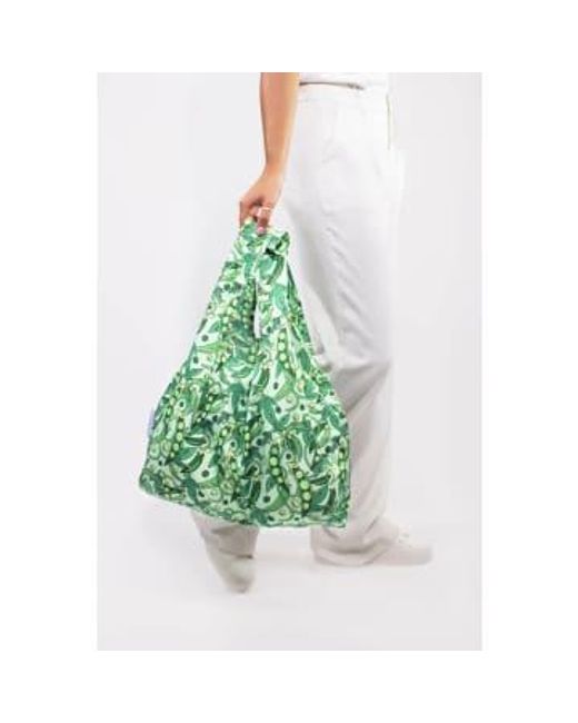 Bolsa compras reutilizable Kind Bag de color Green
