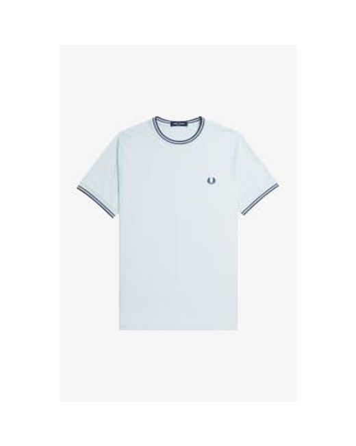 Fred Perry M1588 Twin Tipped t t in Blue für Herren