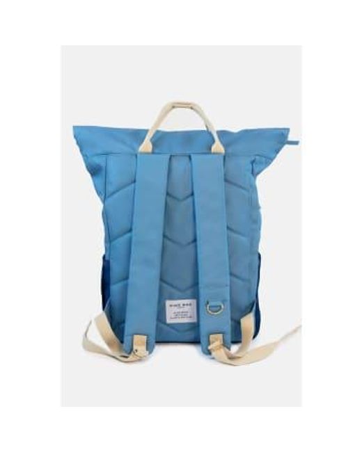 Large Hackney Backpack Light And Navy di Kind Bag in Blue