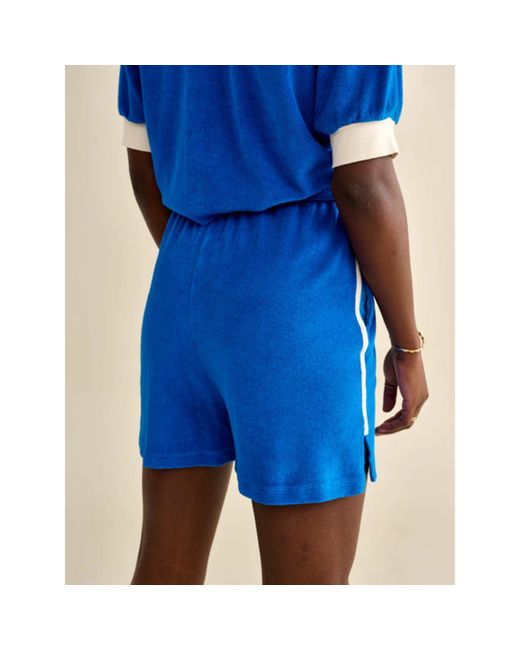 Bellerose Chania Shorts in Blue | Lyst