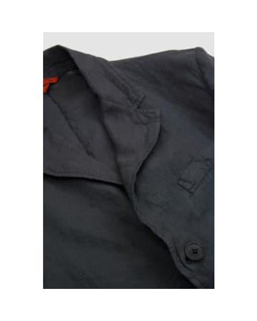 Barena Black Rizzo Jacket Telino Piombo 48 for men