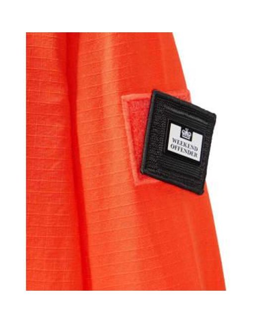 Porter classic overshirt en pur Weekend Offender pour homme en coloris Orange