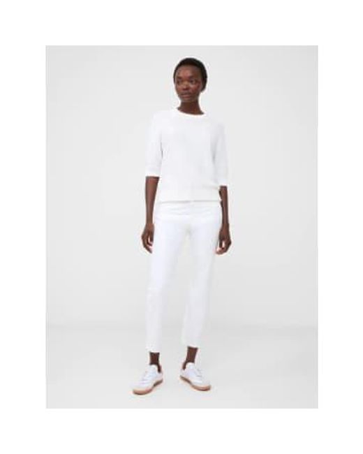 French Connection White Lily Mozart Jumper